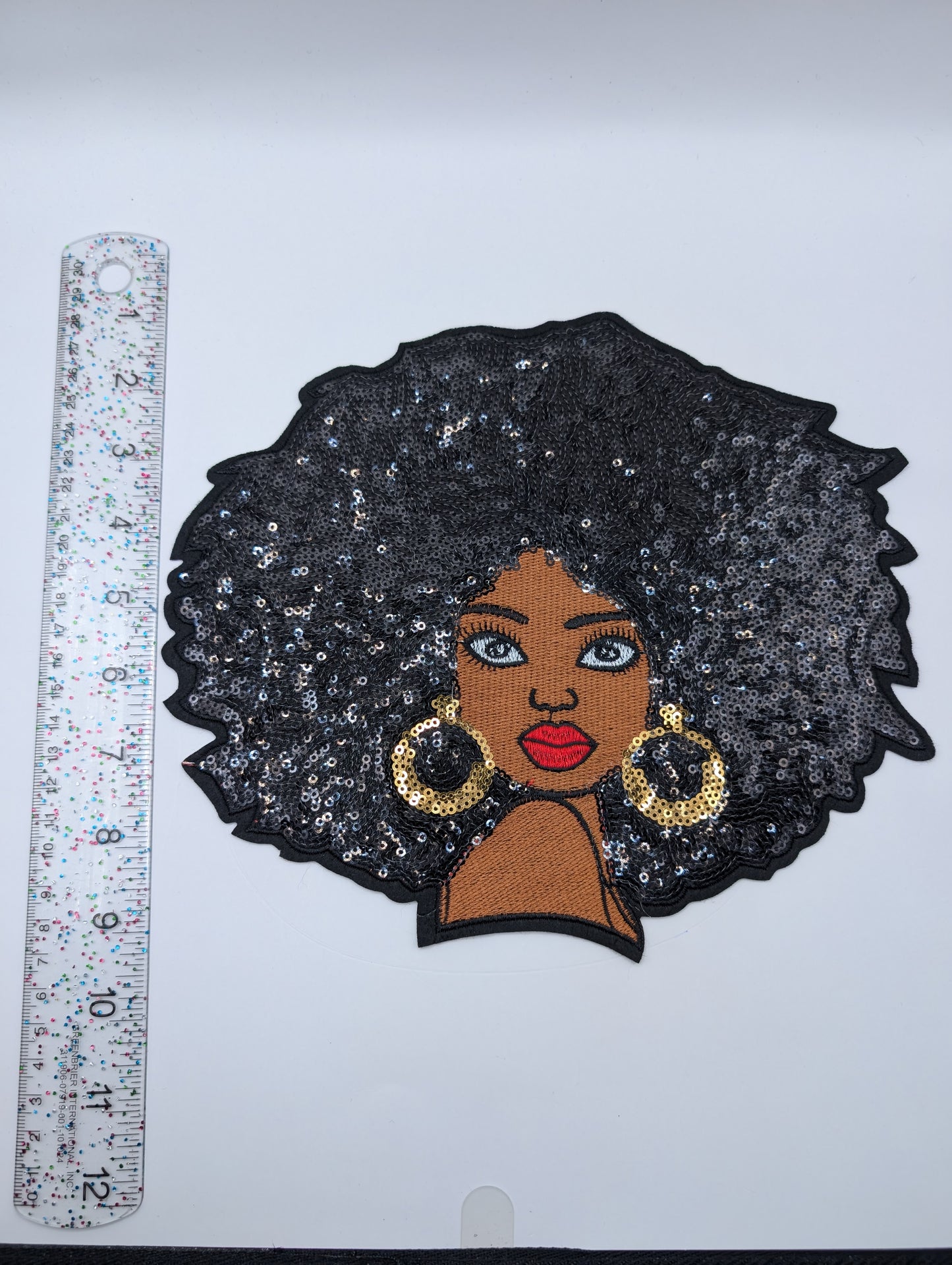 Large Afro Lady