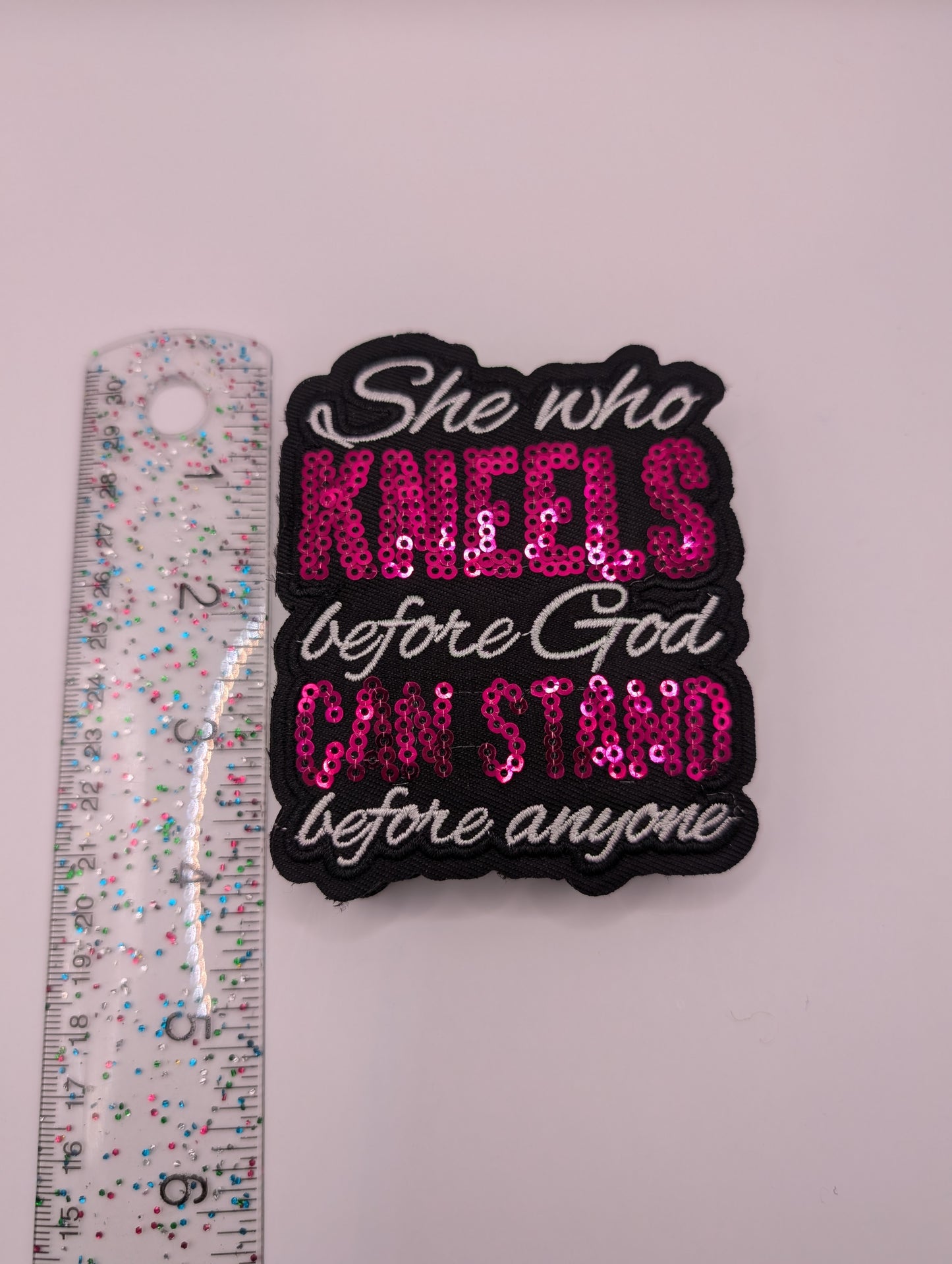 She Who Kneels before