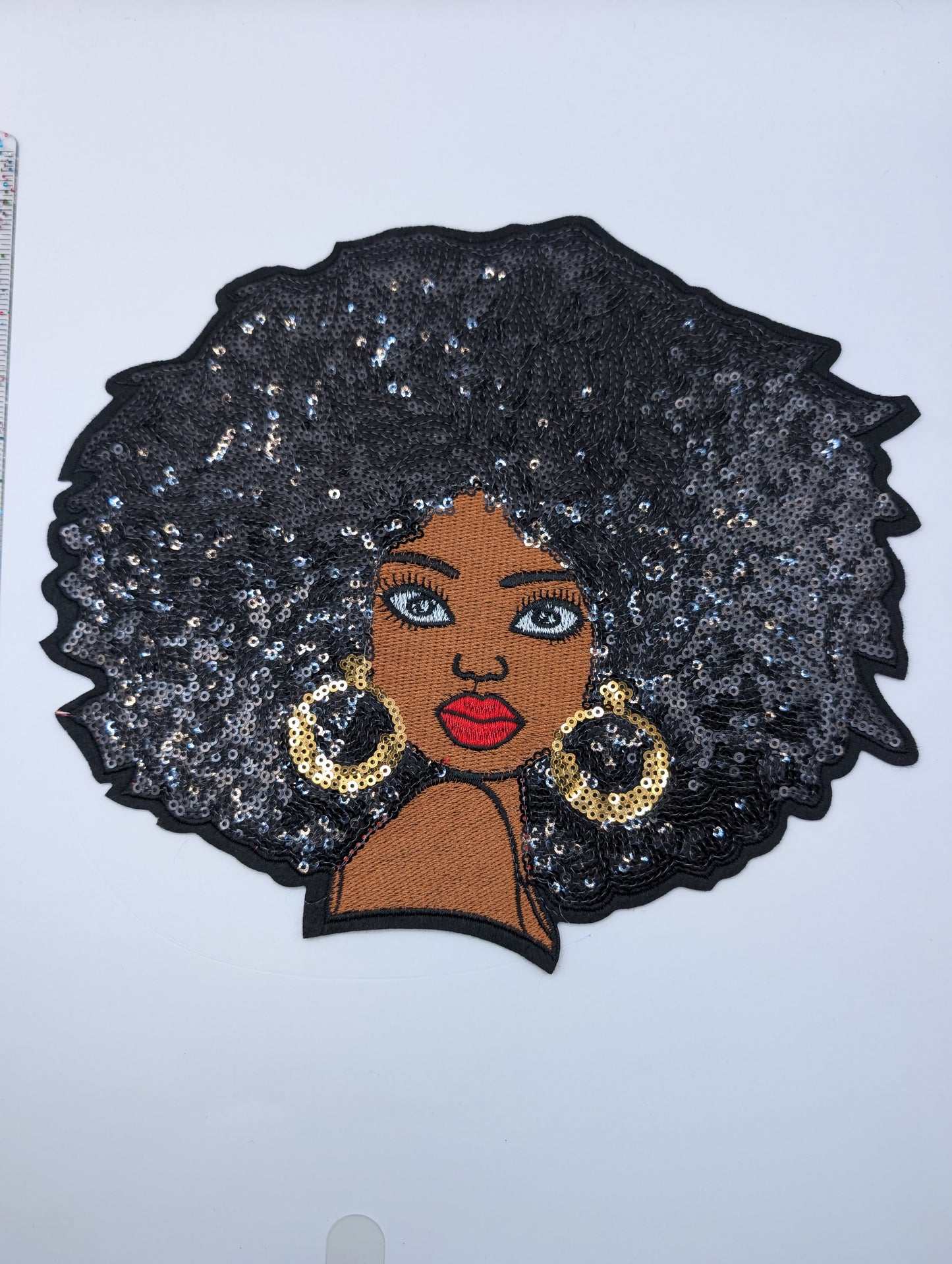 Large Afro Lady