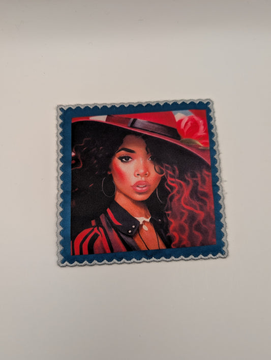 Postage Stamp Lady