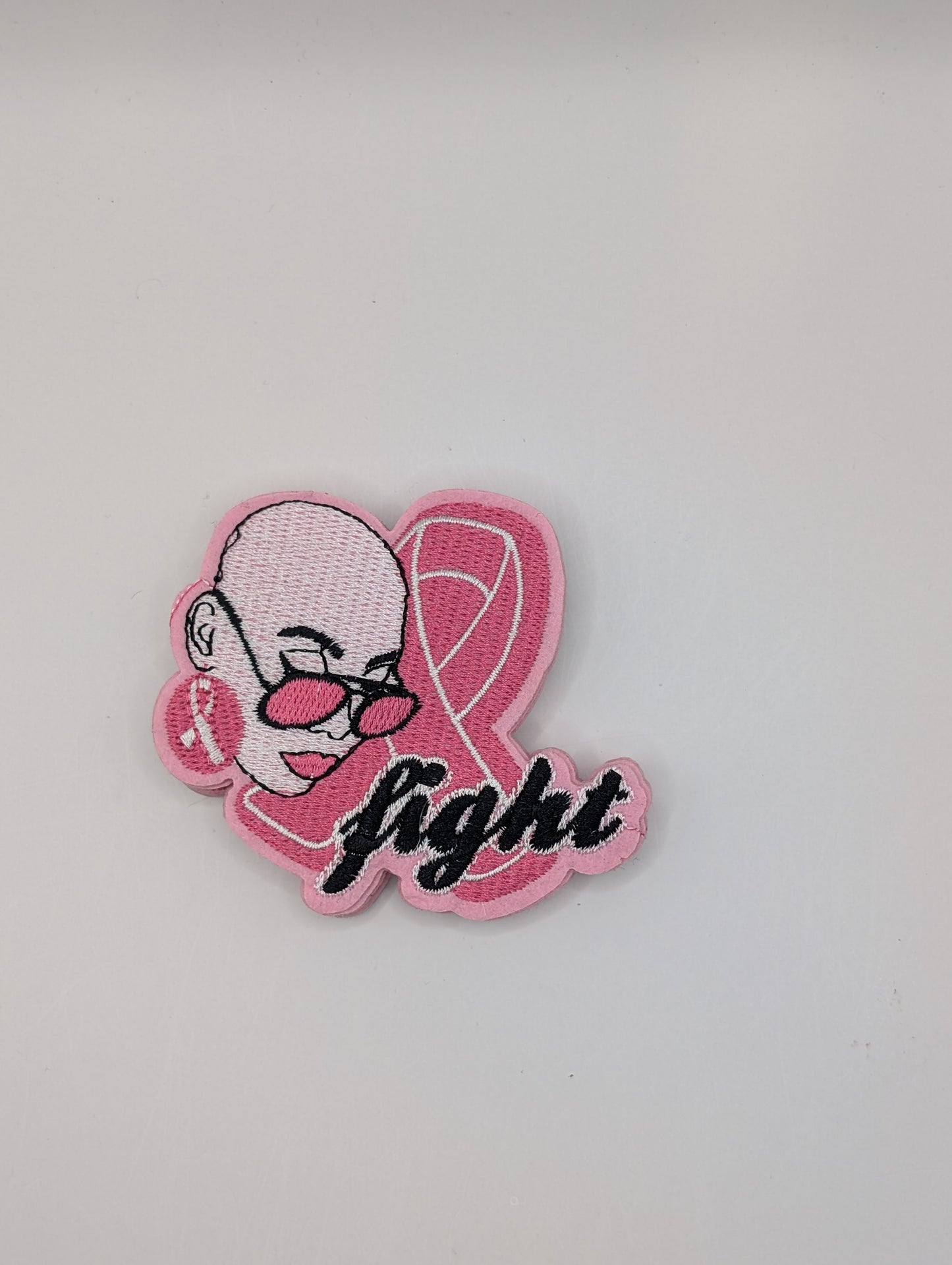 Fight! Breast Cancer Ribbon Lady